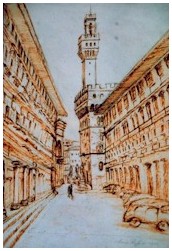 Uffici Palace in Firenze, Italy