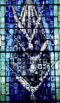 image, Closeup of Millennium window.