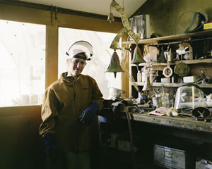 Arcosanti / Andy, Foundry, In Foundry, 2009
