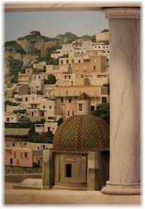 Detail - Buildings in Positano