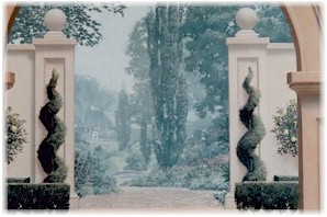 Detail - Landscape in Topiary Garden