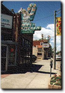 Colfax Avenue at Cheesman Park.