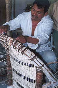 image, Uaxactun chair weaver.