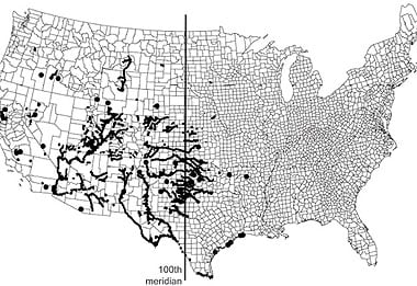 Actual extent of salt cedar invasion in the U.S.