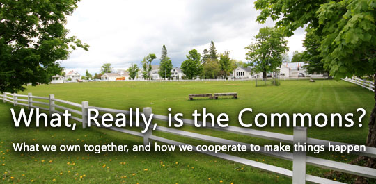 What, Really, is the Commons?