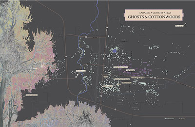 "Ghosts and Cottonwoods" by Tasha LeClair and Shizue Seigel. 
