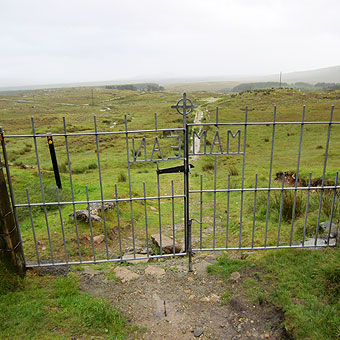 Máméan, the pass of the birds in English, Maumturk  Mountains, Connemara, Co. Galway.