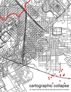 "Cartographic Collapse I" by Tristan Ahtone