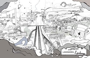 "Landmarks, Landscape" by Katie B. Booms and Shizue Seigel
