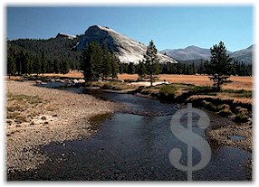 Yosemite National Park, California and the Tuolumne River