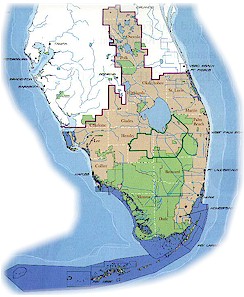 South Florida Ecosystem Restoration Project Boundaries