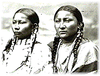Cheyenne mother and daughter