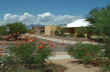 image, Civano Neighborhood 1 looking north toward the Santa Catalina Mountains.