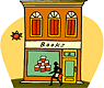 Bookstore icon.