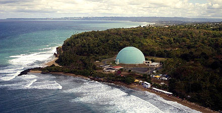 Domes and Spanish Wall Beach near Rincón, Puerto Rico.