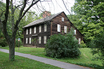 The 1734 Allen House, Historic Deerfield, Massachusetts