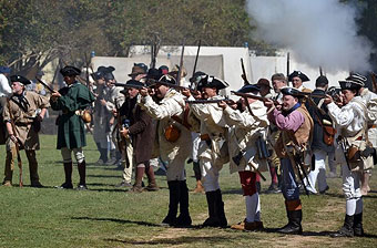 Festifall Reenactors, Walnut Grove Plantation