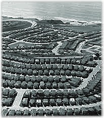 Residential sprawl.