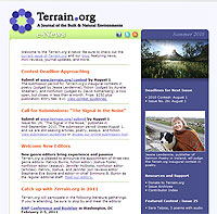 Terrain.org e-News