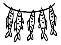 Fish on line.