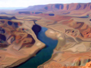 Lee's Ferry aerial