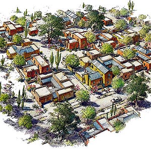 Civano 'barrio district' plan.
