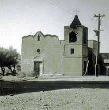 The original Do&ntilde;a Ana Plaza.
