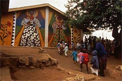 Boma Rescue Center mural in Korogocho, Kenya.