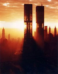 World Trace Center towers, pre 9/11.