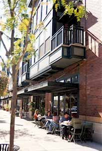 "Downtown" street scene. Photo courtesy PacTrust