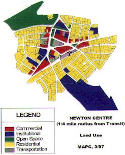 Newton Centre's Land Uses