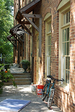 Small shops and artisan space.