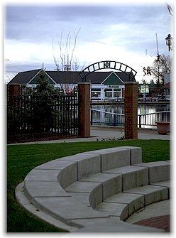 A small public open space