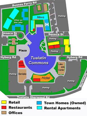 Tualatin Commons site plan