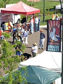 Stapleton farmers market.