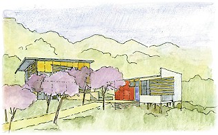 The visual artist studios.