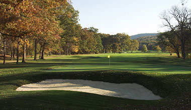The Bedford Springs golf course. 