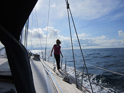 Kathryn Miles gets her sea legs