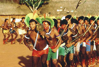 The Kayapo. Photo courtesy Greenpeace.
