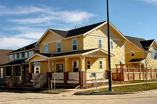 Craftsman architecture on a corner lot.