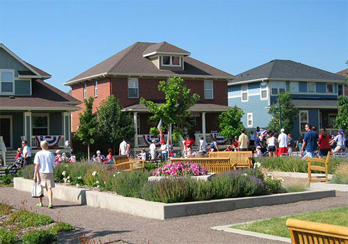 Afternoon party on a park. 