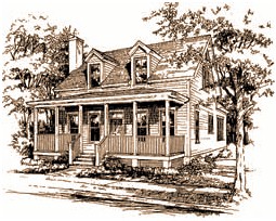 Cottage by Southcoast Builders.