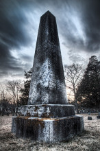 Eroded Obelisk, Newton, Massachusetts, 2012