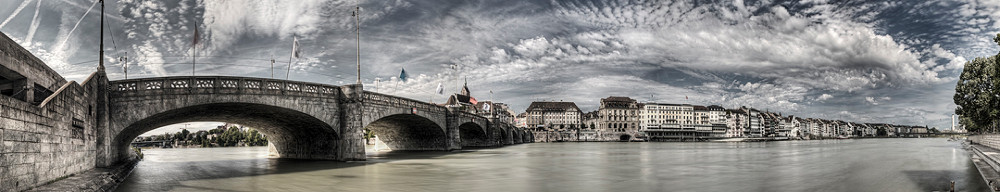 Basel Mittlere Brucke Switzerland, 2012