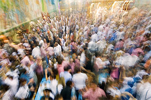 crowd