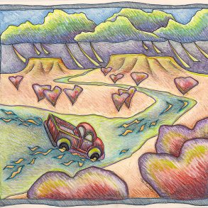 The Road to Crownpoint, by Kurt Caswell