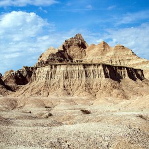 Hills in Badlands National Park