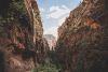Gorge in the Rocky Mountains