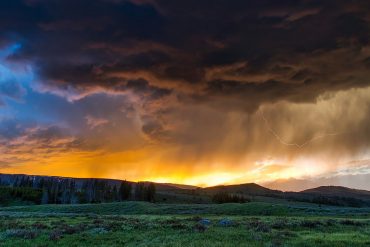 Storm at Yellowstone