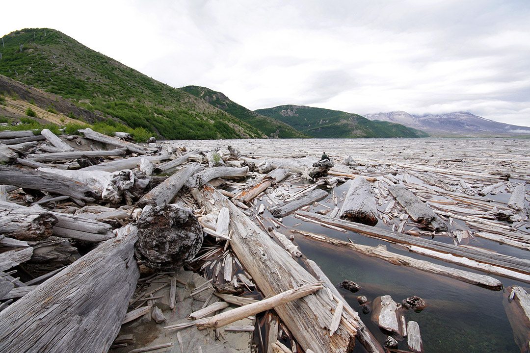 Spirit Lake at Mount St. Helens